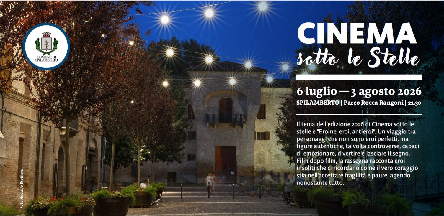 Cinema sotto le stelle 2026 | Comune di Spilamberto